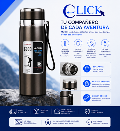 Termo Inteligente Para Camping 800ML
