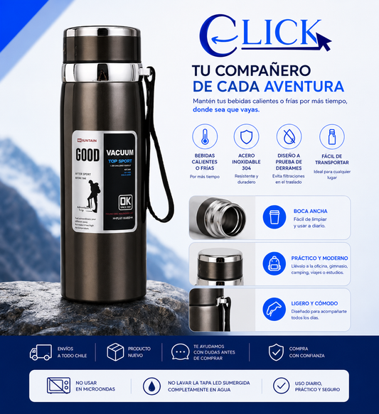 Termo Inteligente Para Camping 800ML